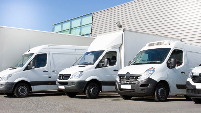 flotte de véhicules utilitaires, légers et poids lourds