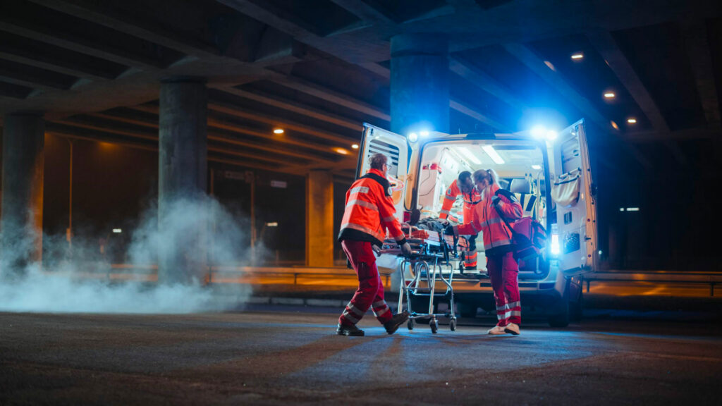 intervention ambulancière